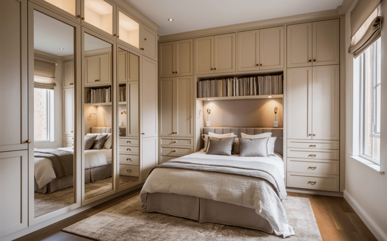 Wardrobe Design Tips for Large Bedrooms in Hyderabad's Independent Homes
