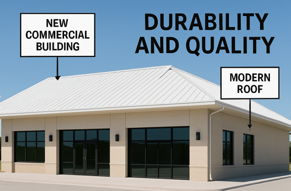 Why Quality Roofing Matters in New Commercial Builds